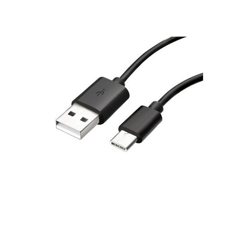 USB A - Type C töltő kábel 0.5m fekete