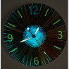 006. Világító ceruza-epoxy falióra – Au Light & Clock