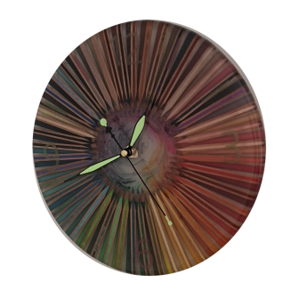 006. Világító ceruza-epoxy falióra – Au Light & Clock