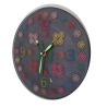 010. Gombvirág világító epoxy falióra – Au Light & Clock