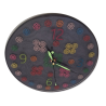 010. Gombvirág világító epoxy falióra – Au Light & Clock