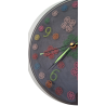 010. Gombvirág világító epoxy falióra – Au Light & Clock