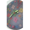 010. Gombvirág világító epoxy falióra – Au Light & Clock