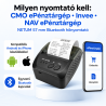 Netum 57mm thermo hordozható blokknyomtató