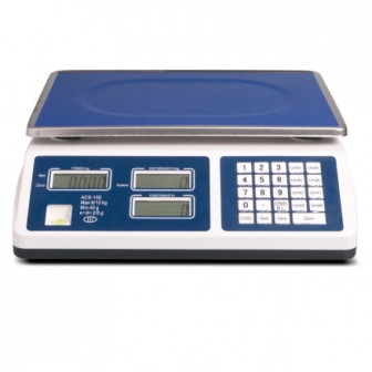 ACS-E digitális árszorzós mérleg 15/30 kg