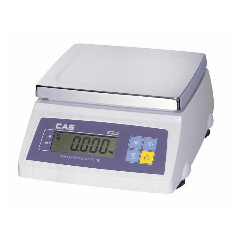Cas SW-1S 2/20 kg hitelesített asztali mérleg